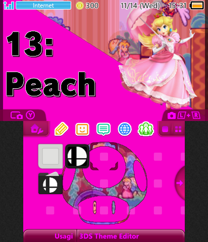 Smash Ultimate Peach Theme