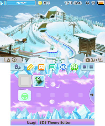 Mario Kart Snowy Lodge