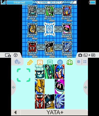 Mega Man 11 Stage Select 8-Bit