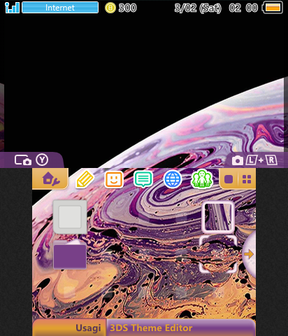 Colorful Planet Scrolling Theme