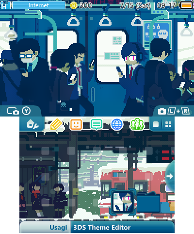Pixel Metro Train