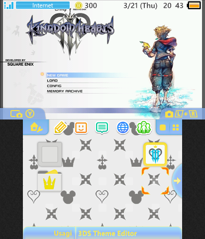 Kingdom Hearts 3 Main Menu Theme