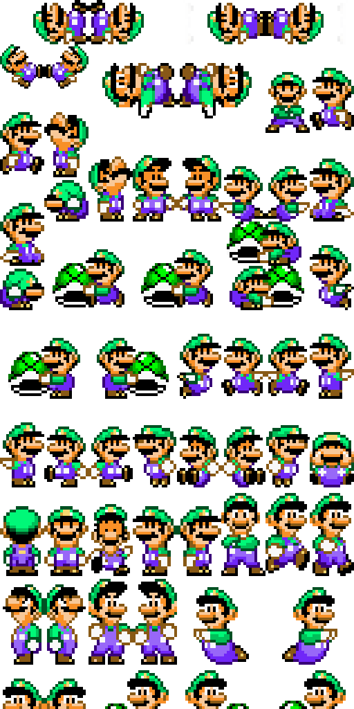 Super Mario All-Stars Luigi