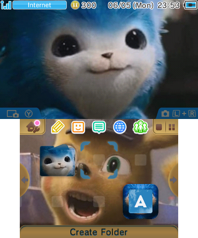 Sonic and Det. Pikachu Face Swap