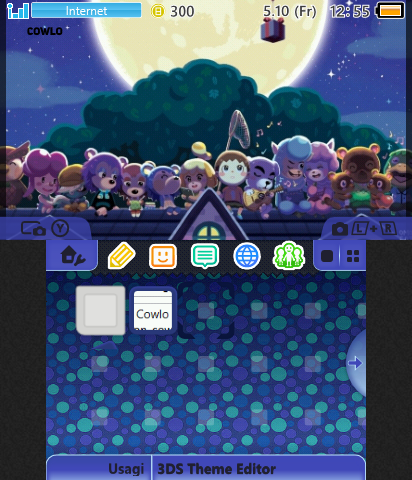 *UPDATED*ACNL 3DS Theme by Cowlo