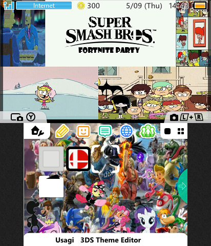 Super Smash Bros. Fortnite Party