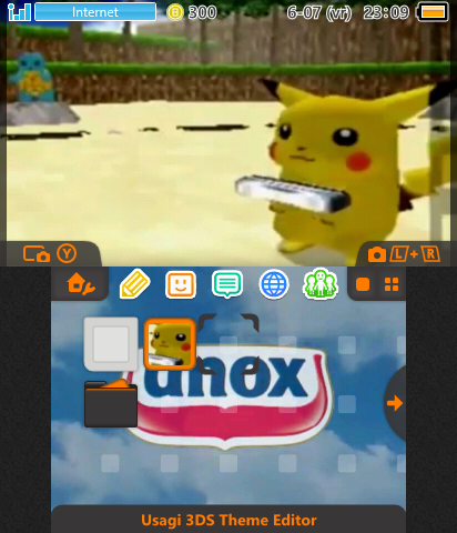 Pikachu wants Unox
