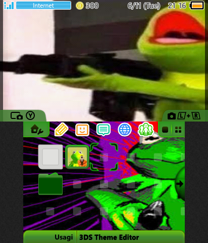Kermit with a gun