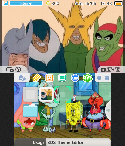 Me and the Boys as a 3DS Theme