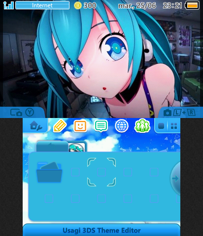 Miku is looking at you