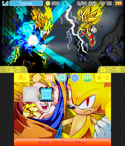Super Sonic VS Super Goku