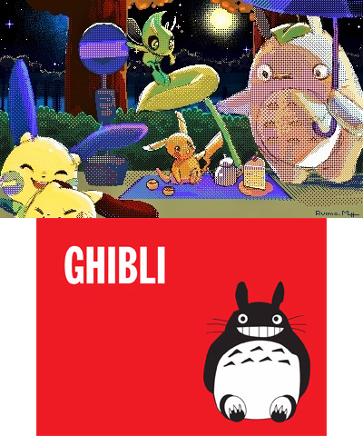 pokemon and ghibli
