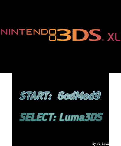 3DS XL Splash Screen