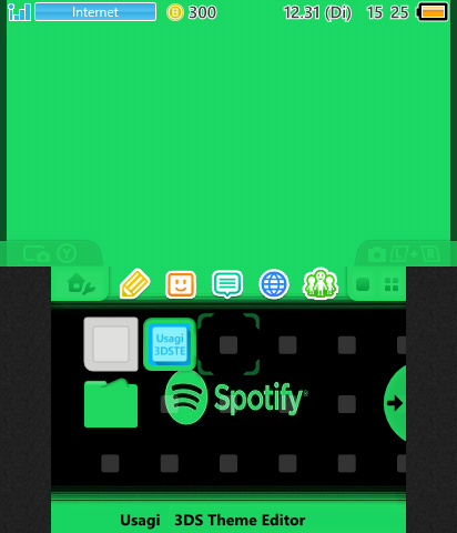 spotify (simple green)
