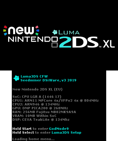 Luma New 2DS XL Gorg