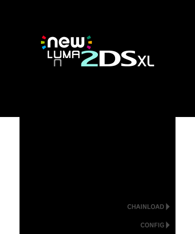 Simple Luma3DS Logo - N2DS XL