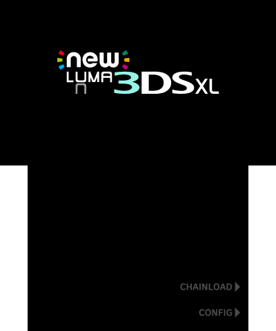 Simple Luma3DS Logo - N3DS XL