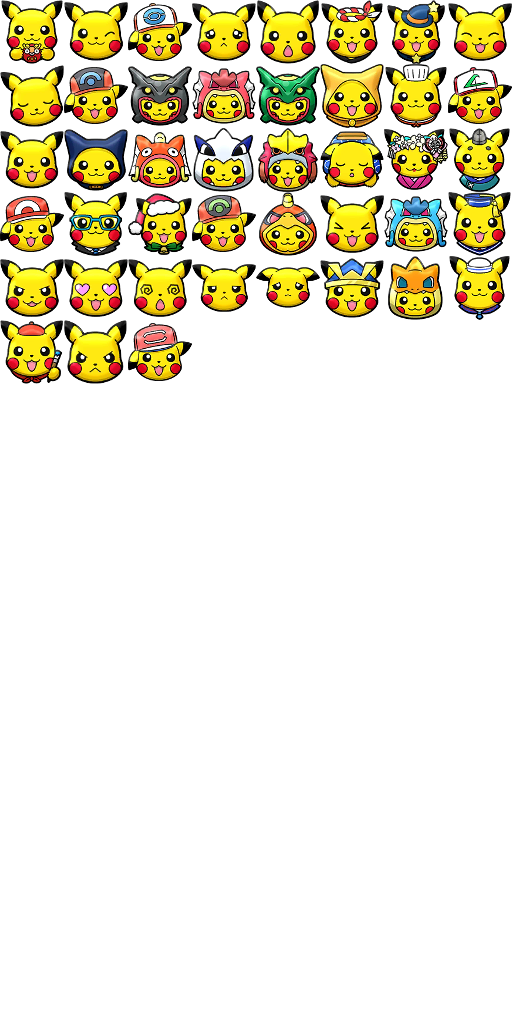 Pokemon Shuffle Pikachus