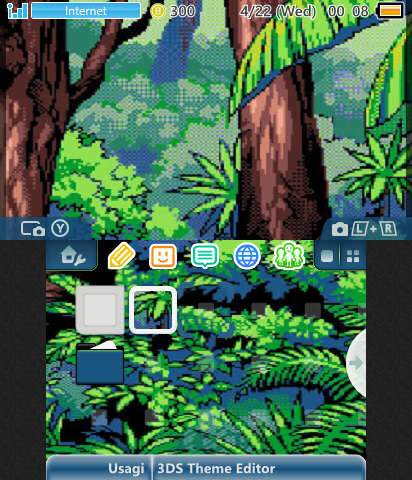 Blue Pixel Jungle
