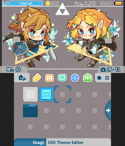 Chibi Link & Zelda