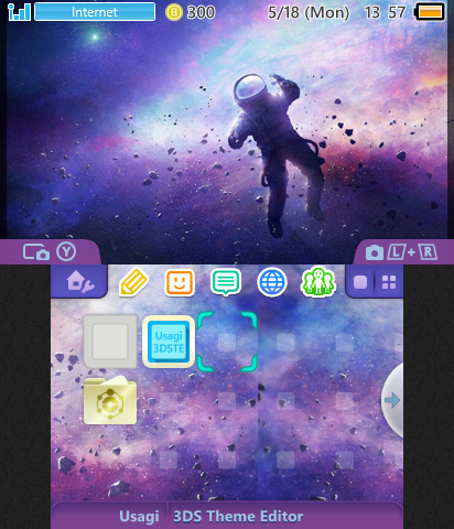 Colorful Space Theme