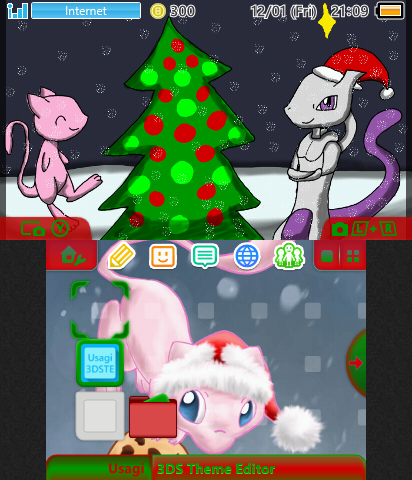 Merry Christmas from Mew&Mewtwo!
