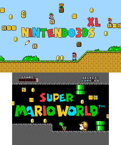 Super Mario World (OLD 3DS XL)