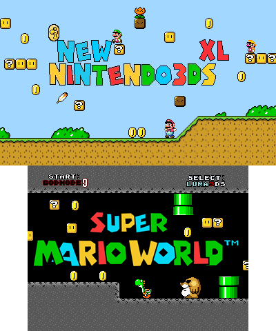 Super Mario World (NEW 3DS XL)