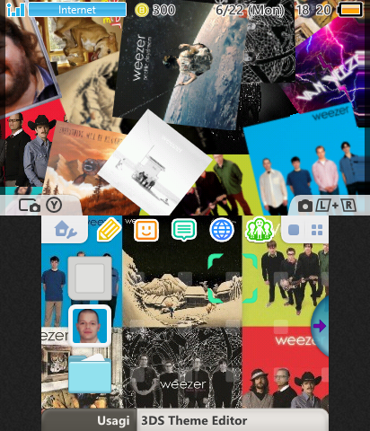 Weezer Album Collection Theme