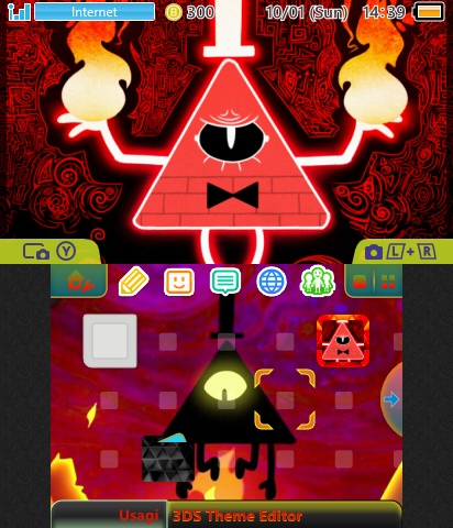 Bill Cipher(Angry)-Gravity Falls