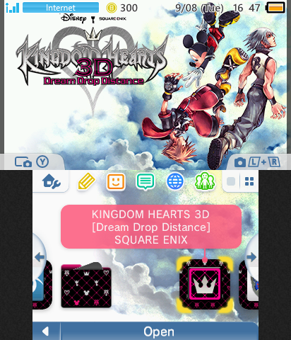 Kingdom Hearts 3D Menu Theme
