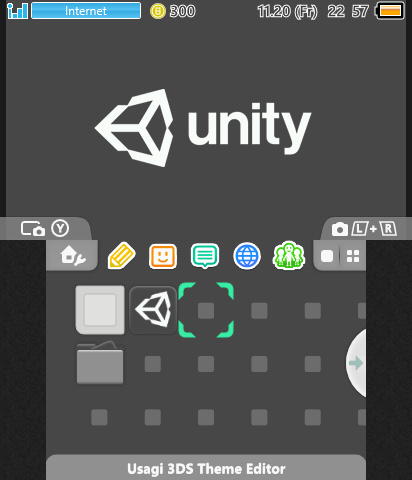 Unity Game Engine Theme