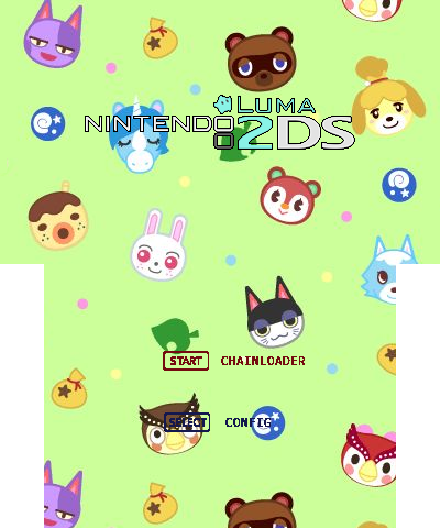 Animal Crossing Splash 2DS
