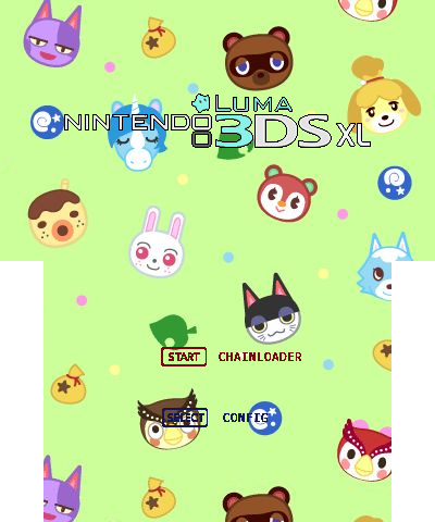 Animal Crossing Splash 3DSXL
