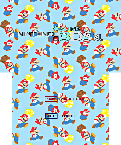 Super Mario Tile Splash 3DSXL
