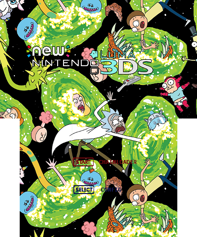Rick and Morty Splash N3DS