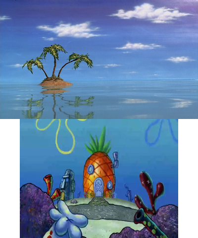 SpongeBob Squarepants island