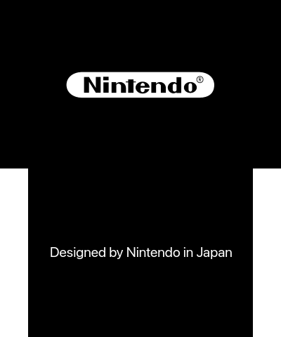 Designed by Nintendo in Japan