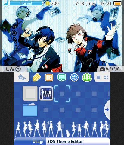 Persona 3 (scrolling background)