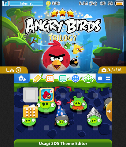 Angry Birds Trilogy 3DS Theme