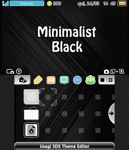 New Minimalist Black 3DS - 2022