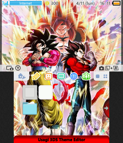 Goku and Vegeta SSJ4 LR PHY
