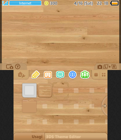 Wood Floor Theme