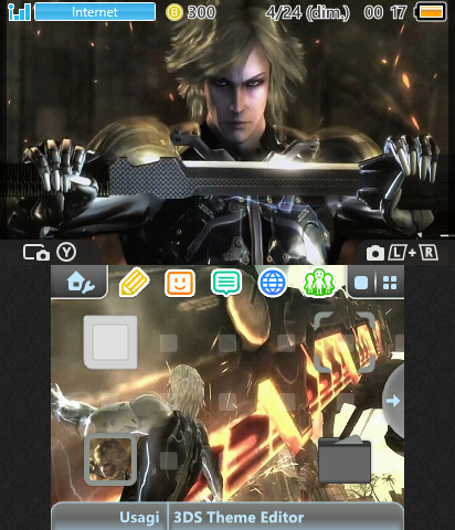 Raiden VS Metal Gear Ray