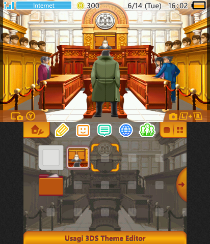 Ace Attorney Courtroom