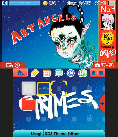Grimes - Art Angels Theme