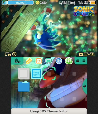 Sonic Colours Custom Theme