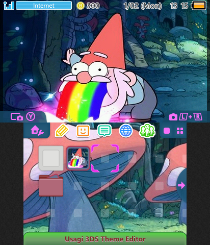 Gravity Falls Gnome Rainbow