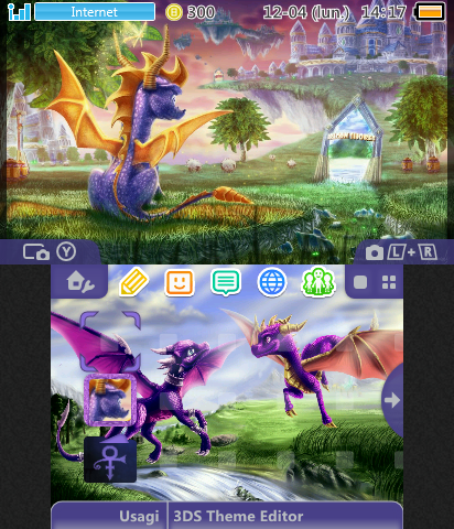 Spyro and Cynder - dragon