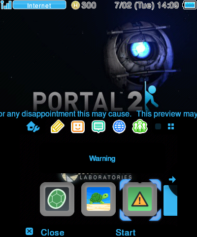 Portal 2 Wheatley Theme